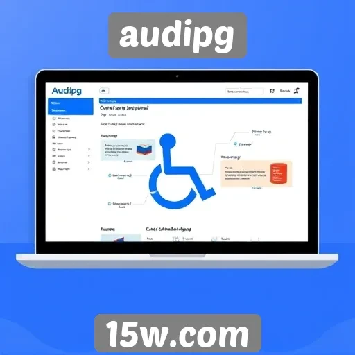 novos recursos de acessibilidade no site audipg