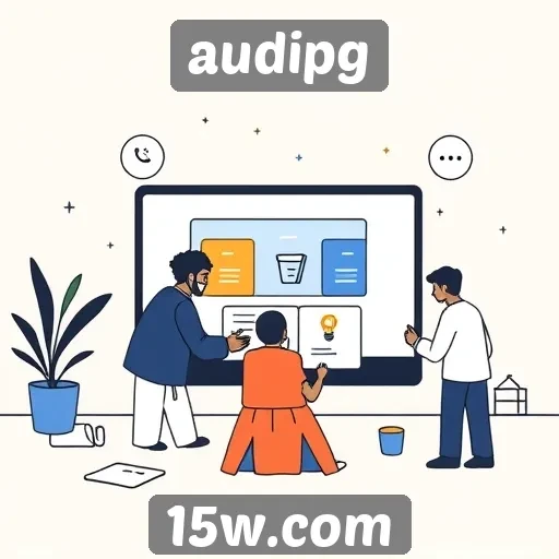 Recursos inovadores do site audipg